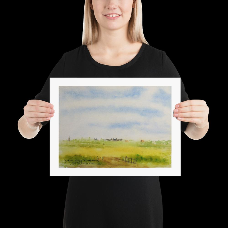 Horizon de Landunvez l'été