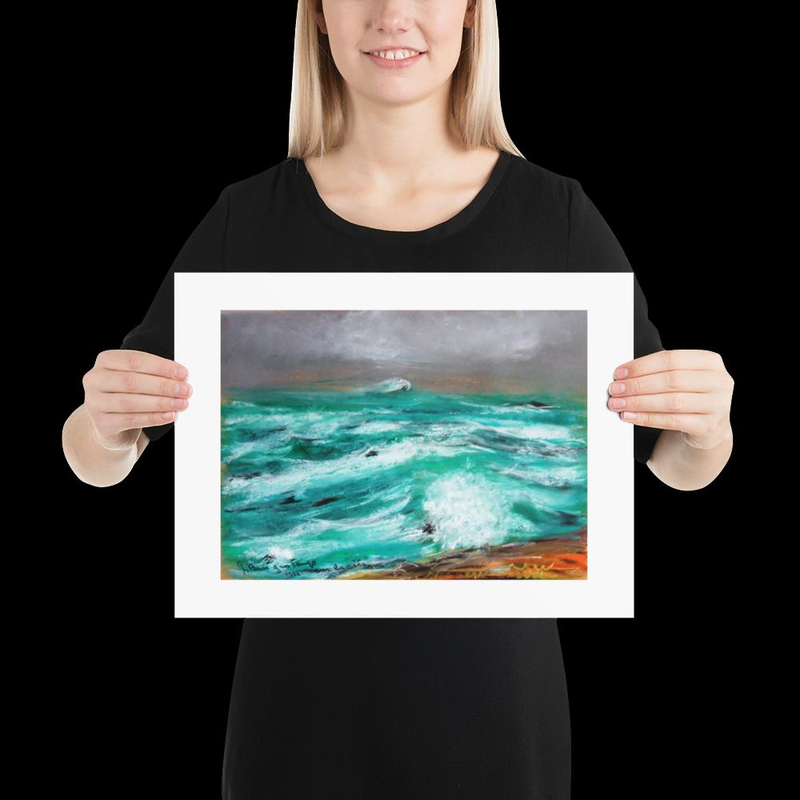 Gros temps sur la côte 1992