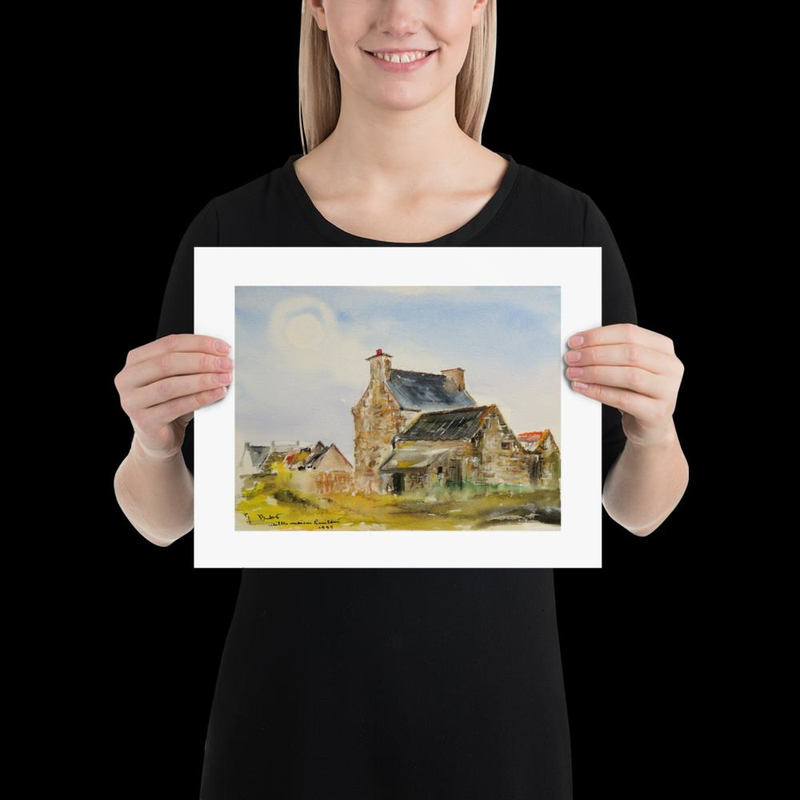 Vieilles maisons Lanildut 1995