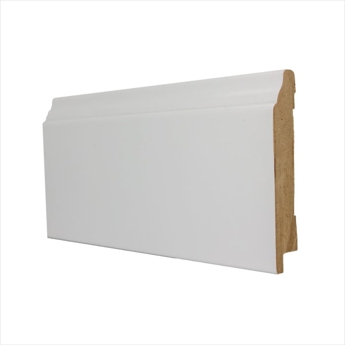 PLINTA ALBA MDF FINISAJ PVC, 95x16x2800 mm