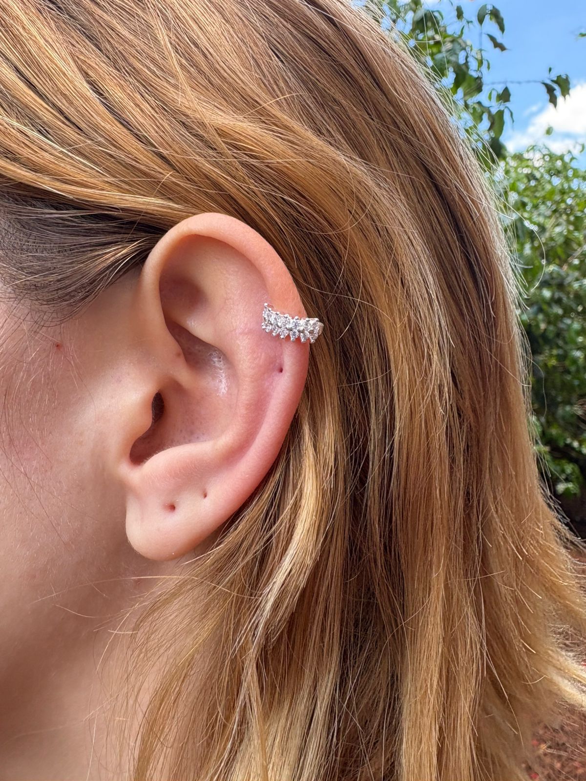 Piercing fake em Prata 925