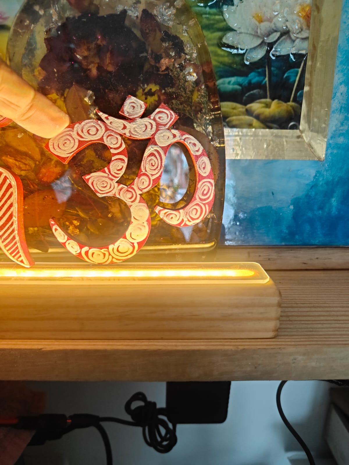 Om Symbol Decorative LED Lamp