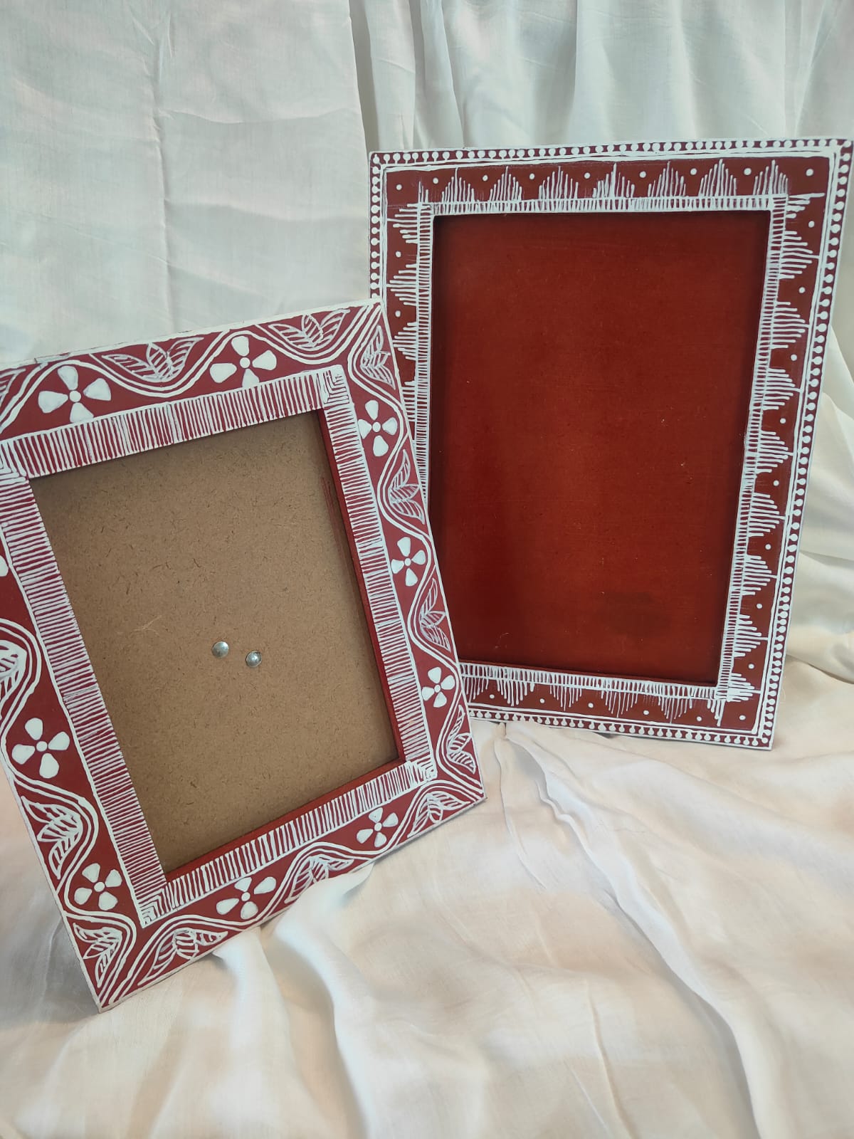 Aipen Art | Uttrakhand Traditional Art | Hand-painted Wooden Photo Frames