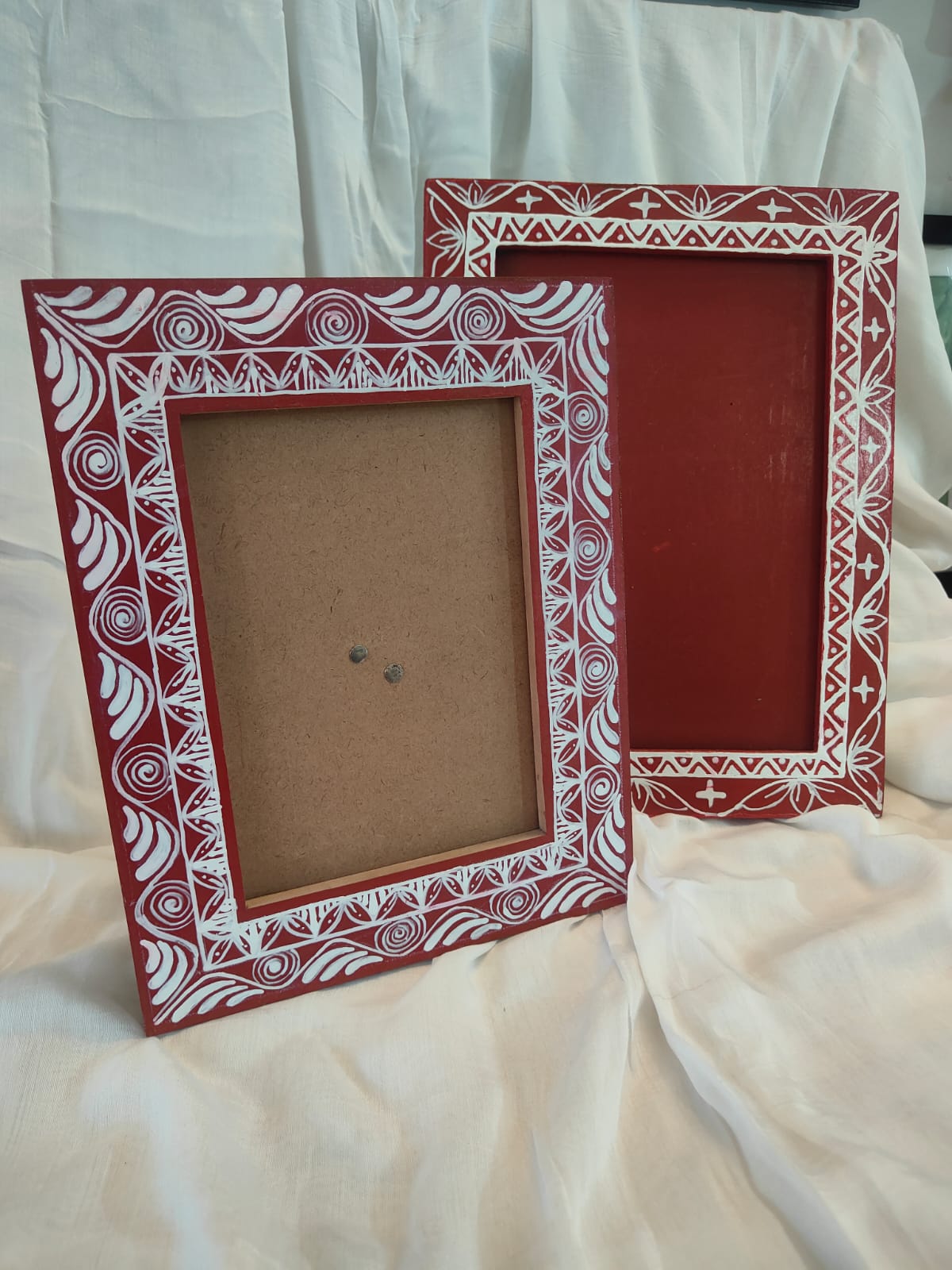 Aipen Art | Uttrakhand Traditional Art | Hand-painted Wooden Photo Frames