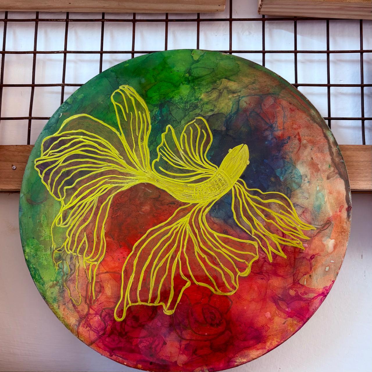 Abstract Floral Wall Art