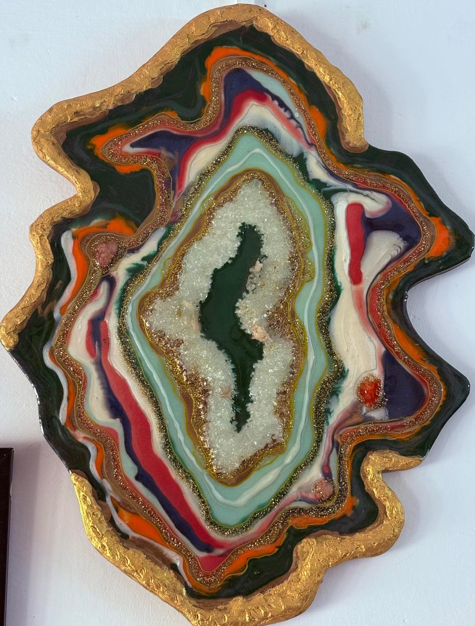 Geode Resin Wall Art