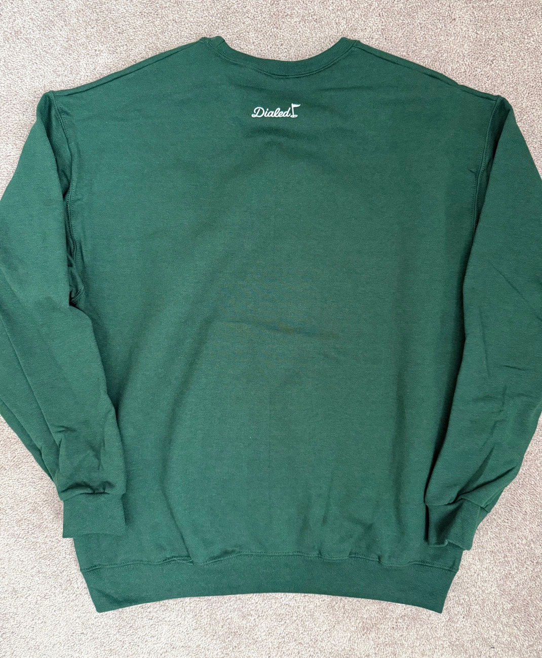 "Dialed" Crewneck - Forest Green
