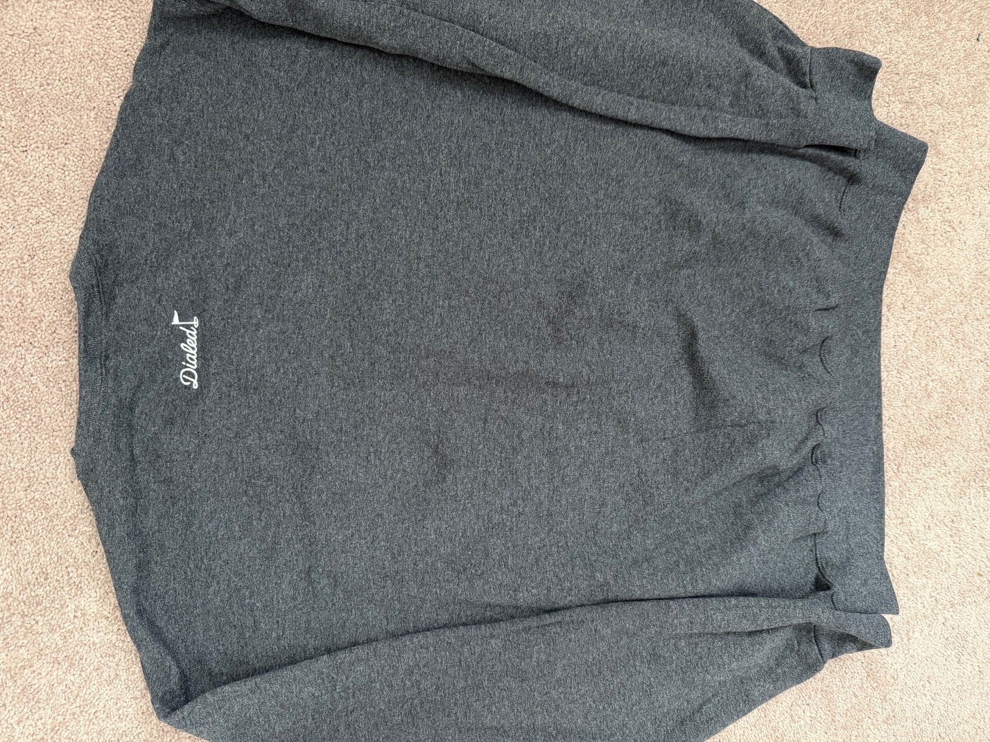 "Dialed" Crewneck - Heather Black