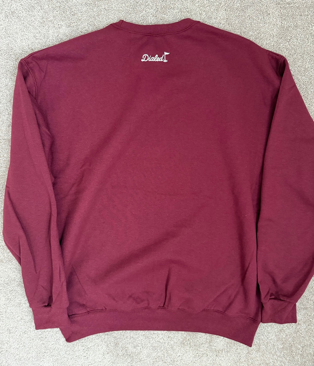 "Dialed" Crewneck - Maroon