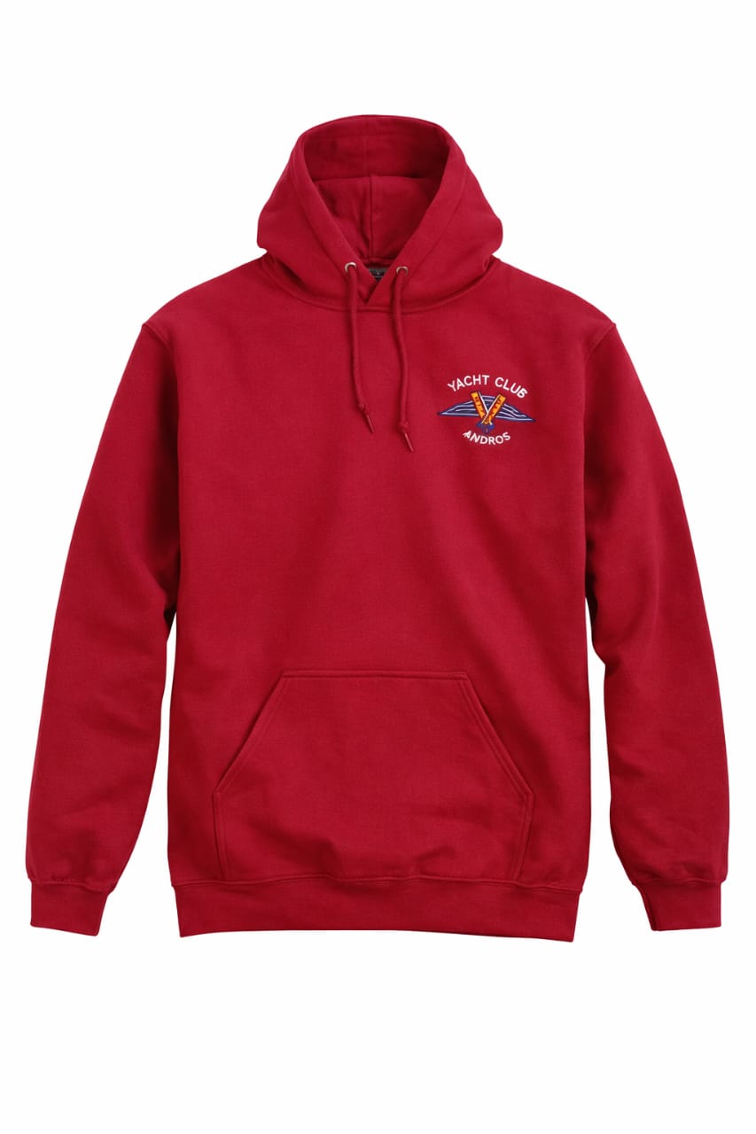 Φούτερ με κουκούλα Μπορντό