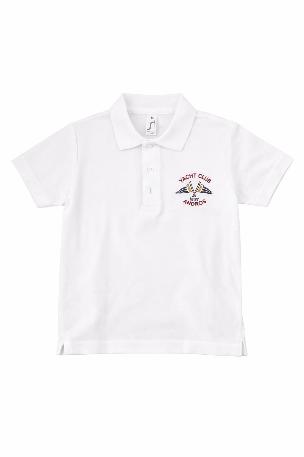 Παιδική μπλούζα Polo Λευκό