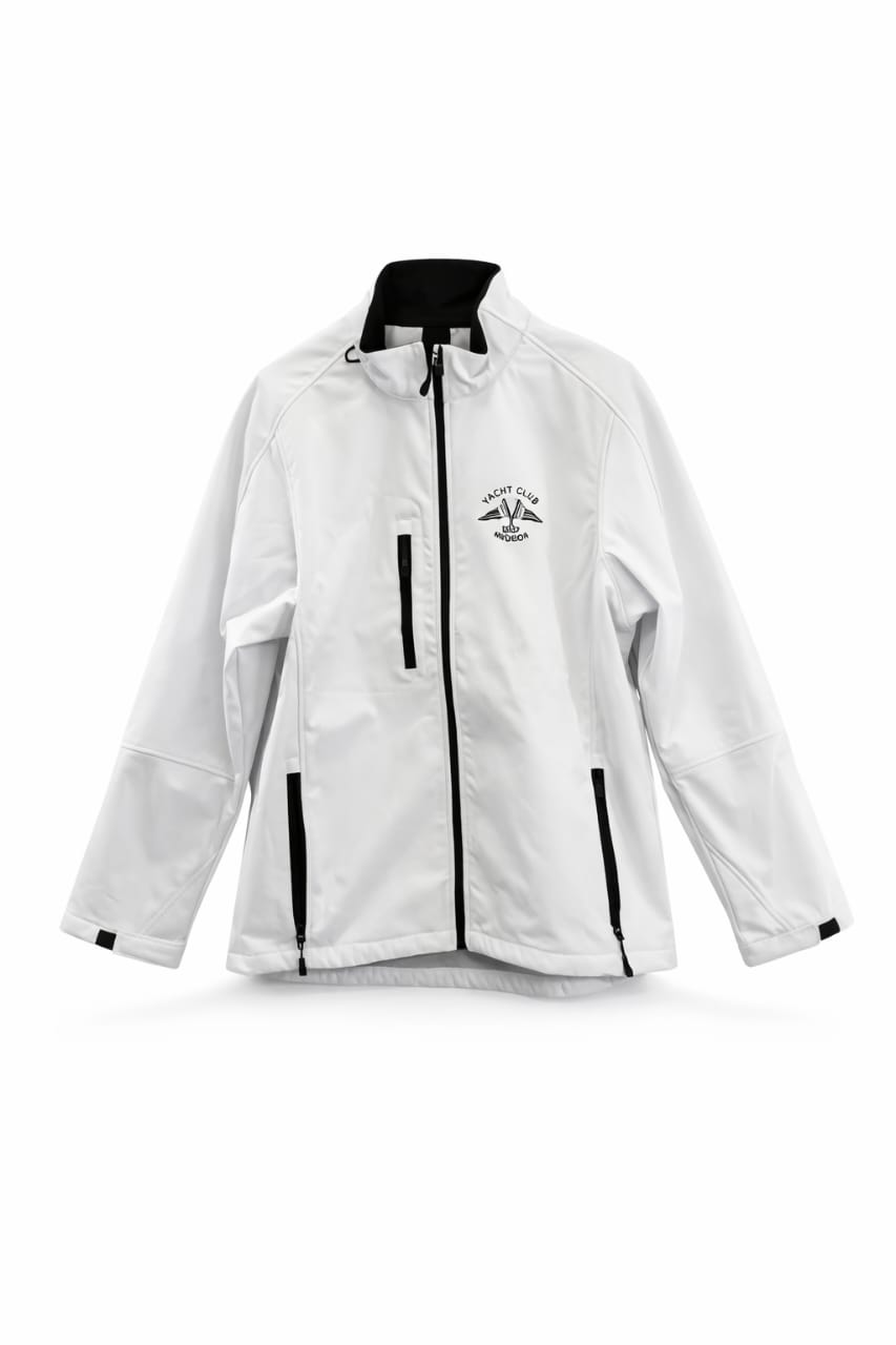 Μπουφάν Αδιάβροχο Λευκό