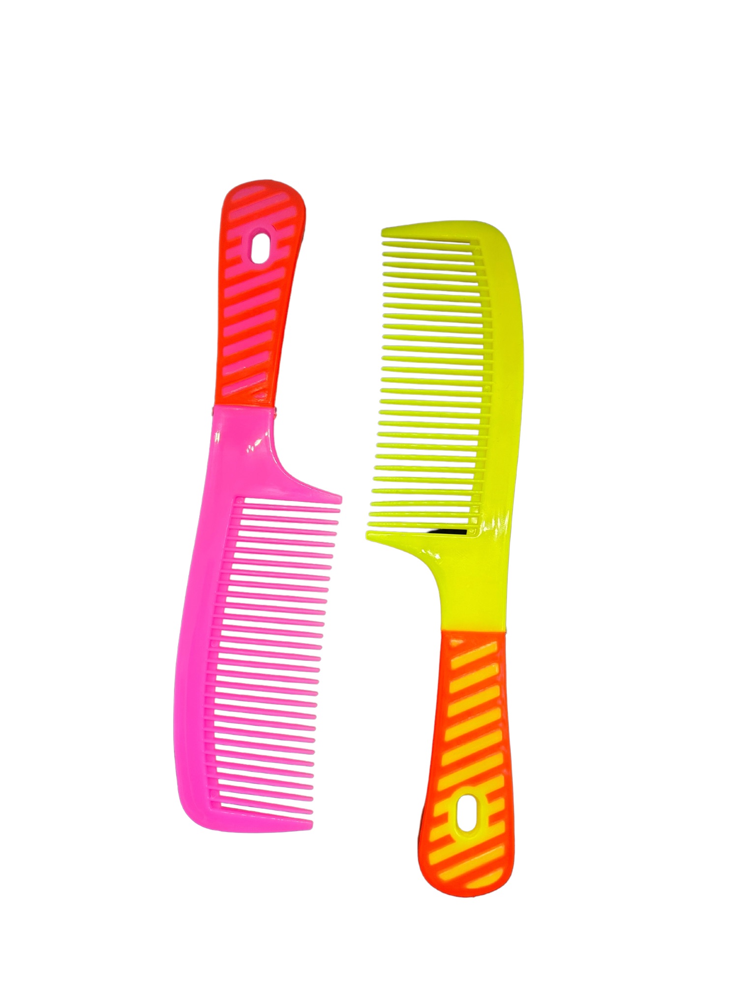 PEINE MANGO GOMA COLOR