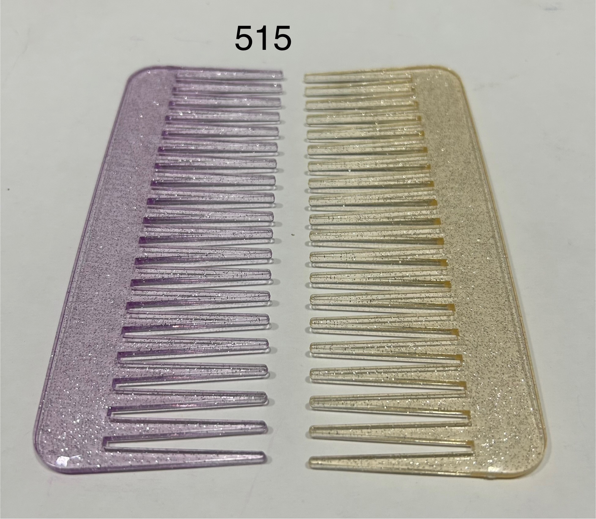 PEINE AFRO CRISTAL C/ BRILLO