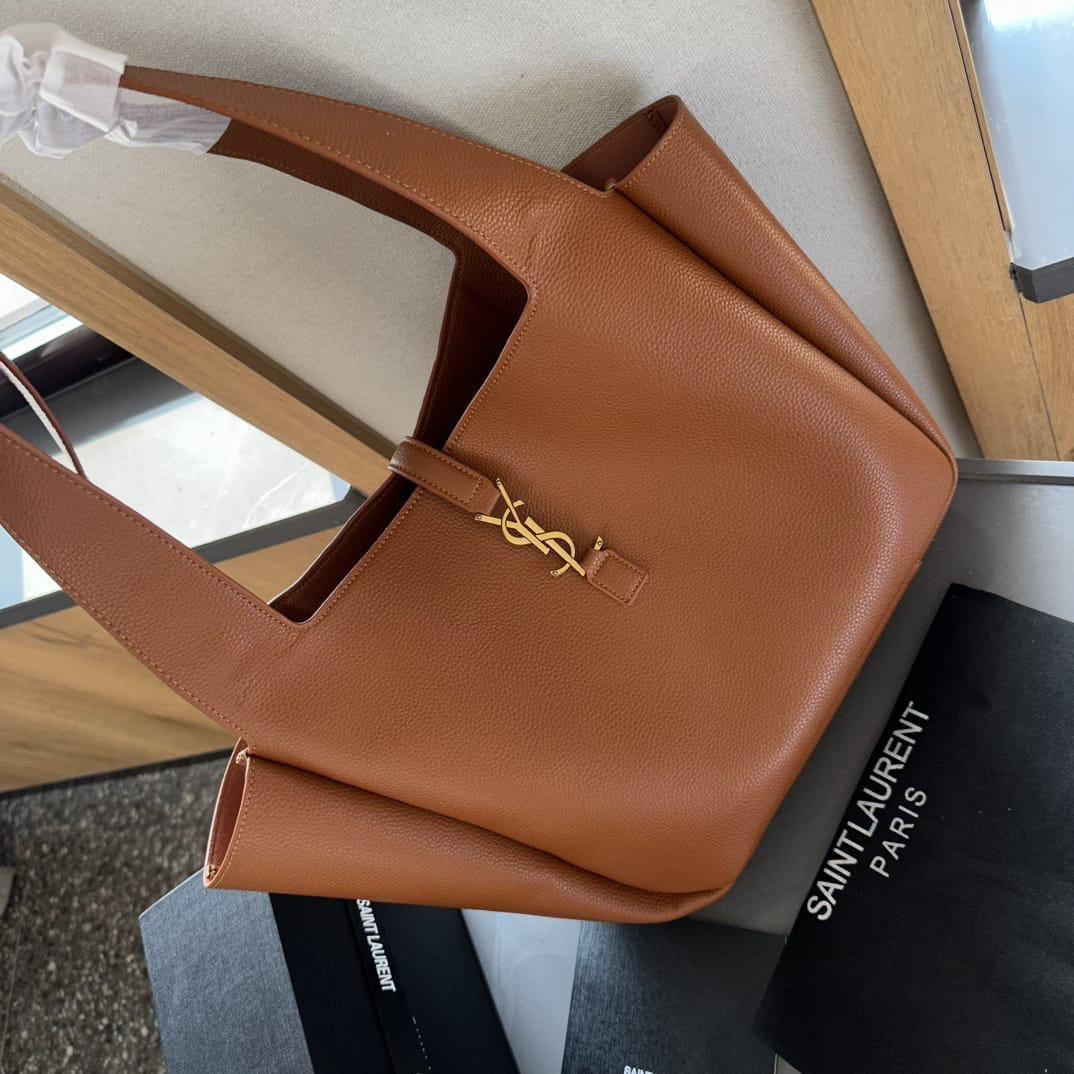 Bolso tipo tote liso granulado