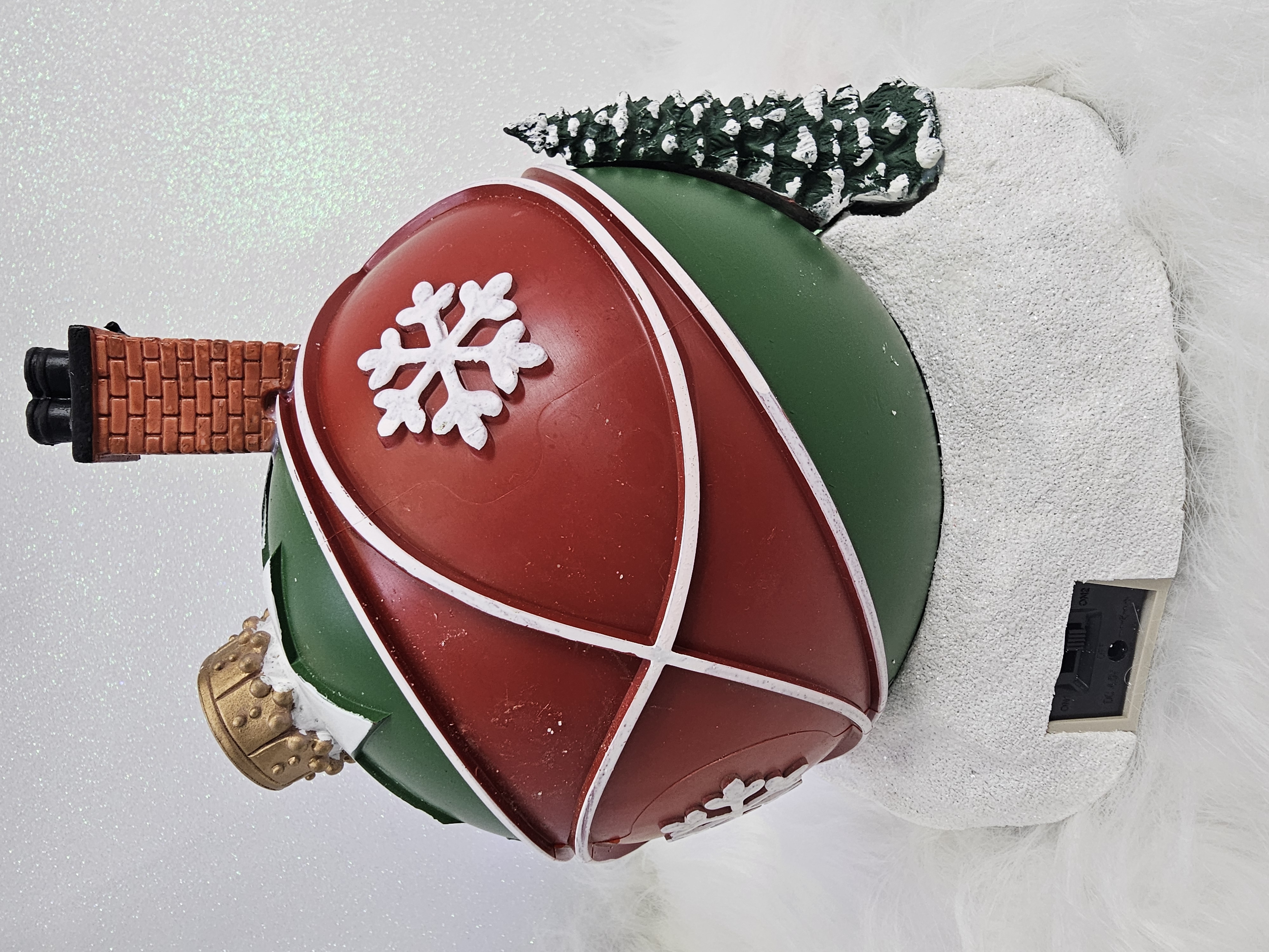 Casa di Babbo Natale con luci e suoni