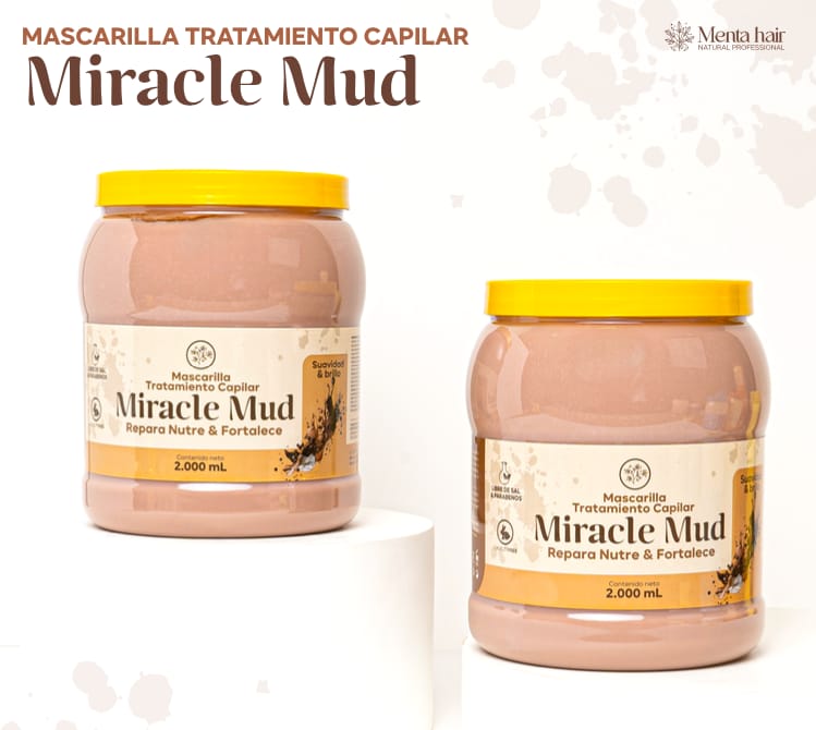 🤎 Miracle Mud – Mascarilla Tratamiento Capilar✨