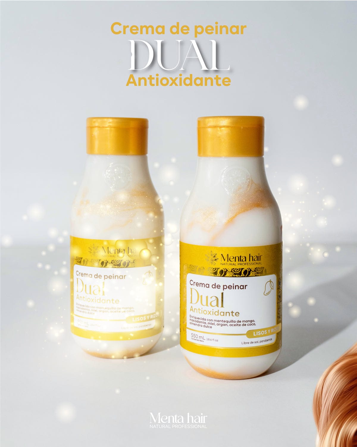 🥭✨ Crema de Peinar Dual Antioxidante