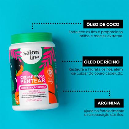 💚 Creme para Pentear Reconstrução Intensa✨