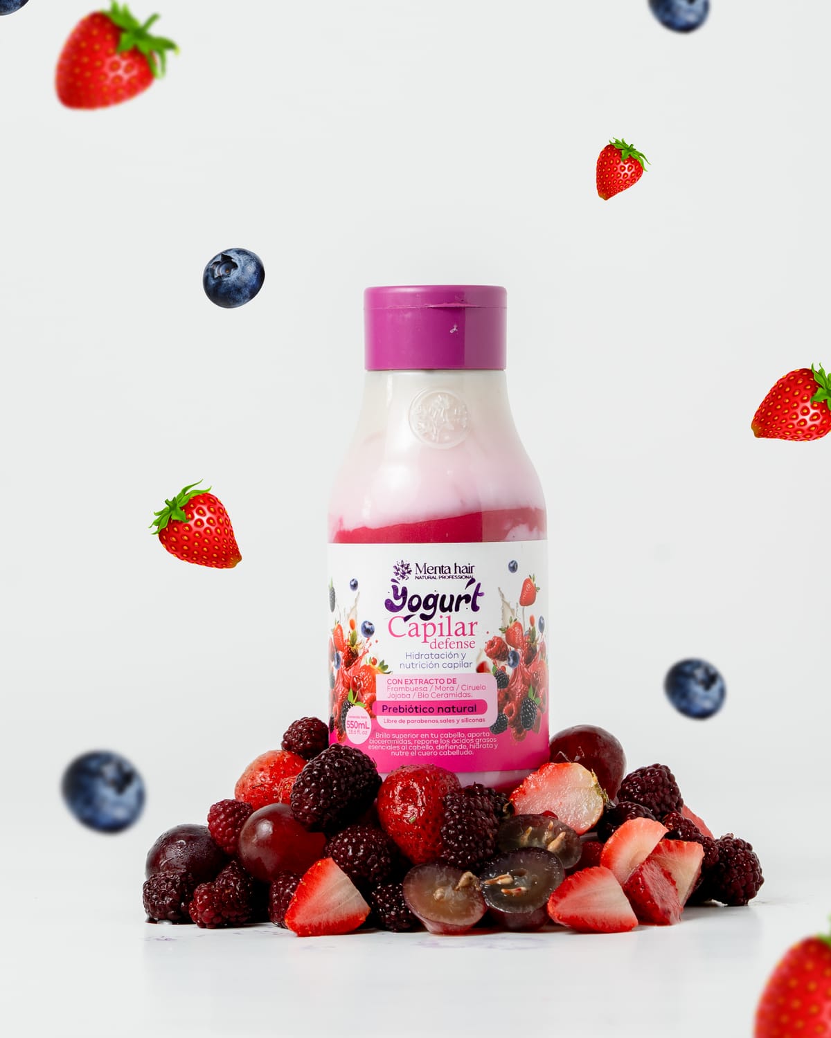 🍓 Yogurt Capilar Defense – Menta Hair