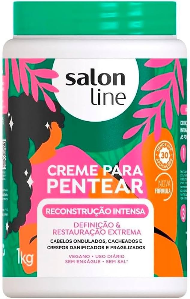 💚 Creme para Pentear Reconstrução Intensa✨