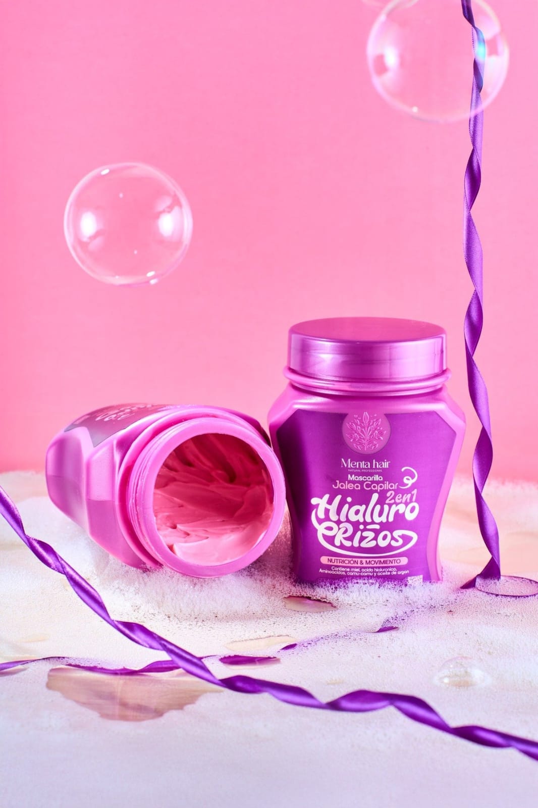 💜Jalea Capilar Hialuro Rizos 2 en 1 - Nutrición y movimiento
