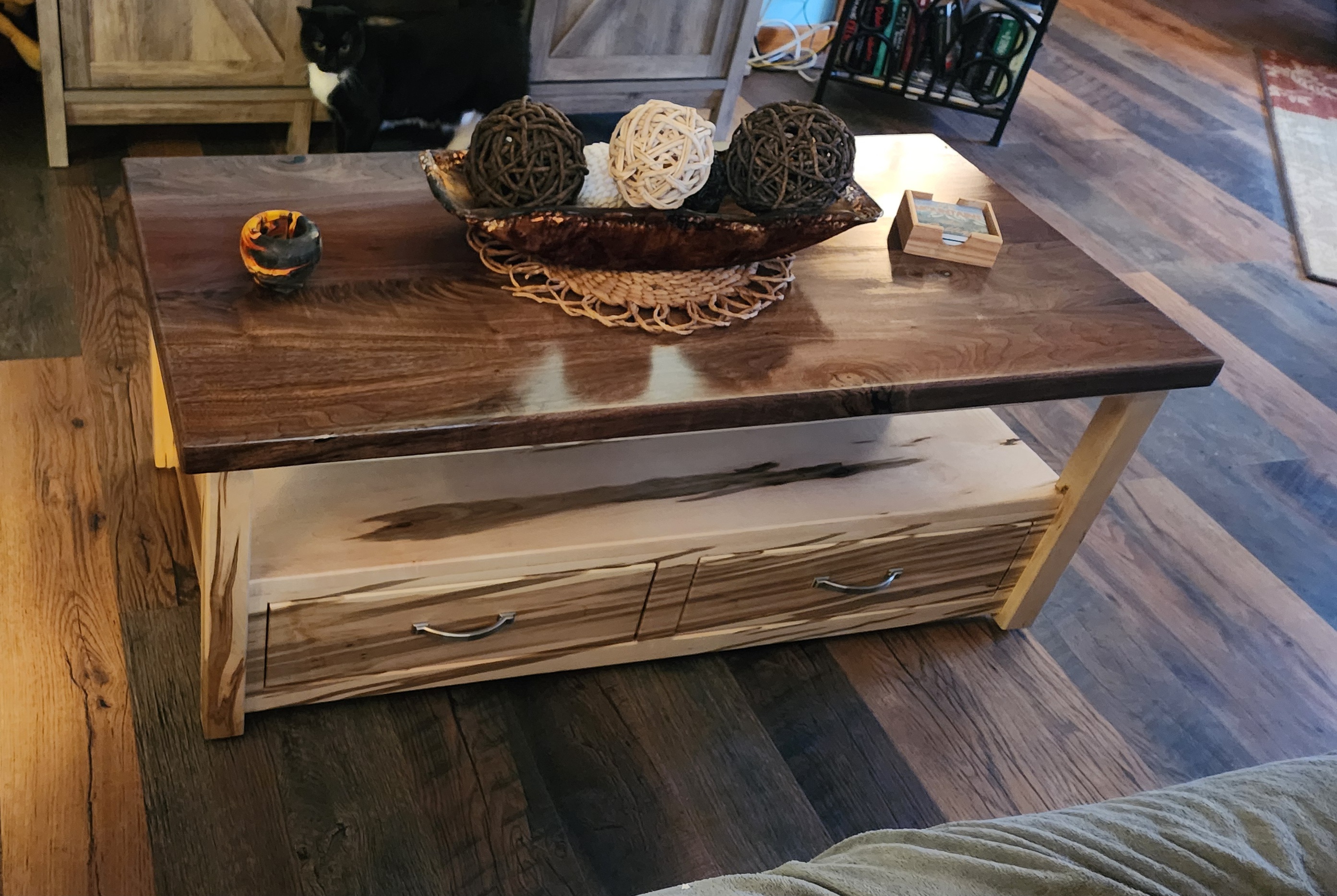 Rustic Wooden Coffee Table