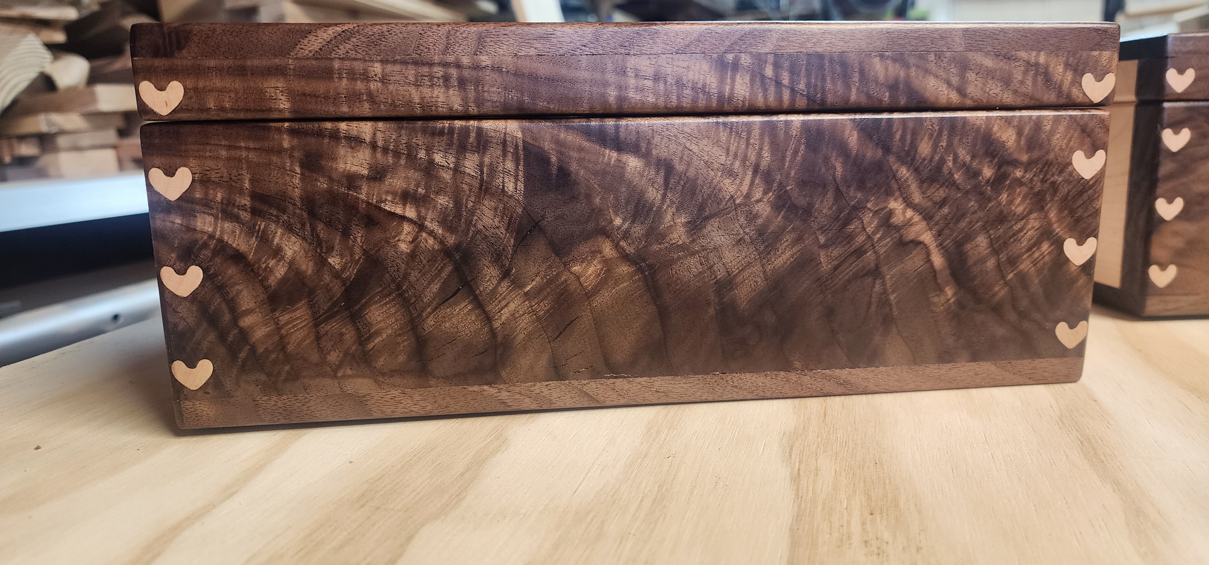 Handcrafted Wooden Keepsake Box