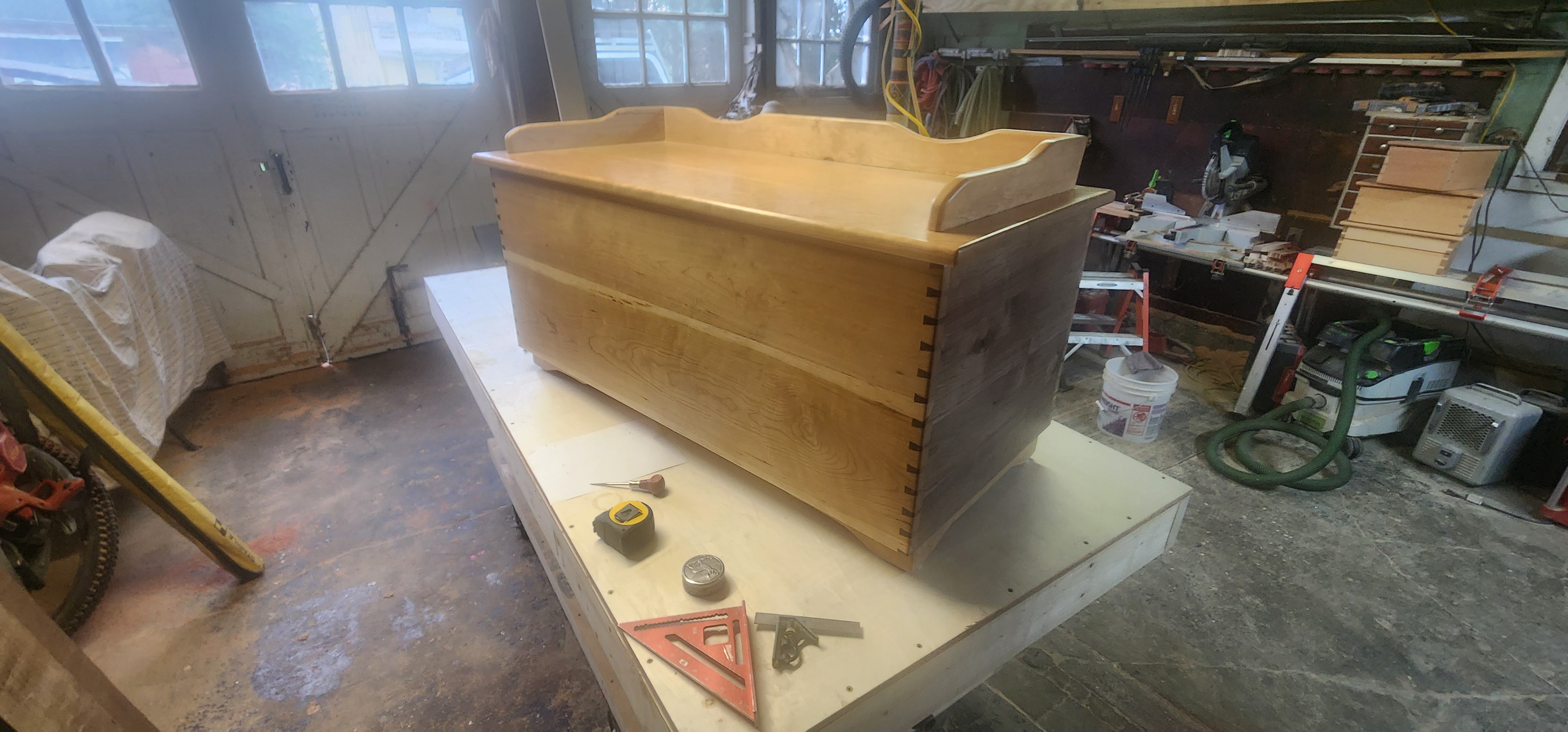 Handcrafted Wooden Chest