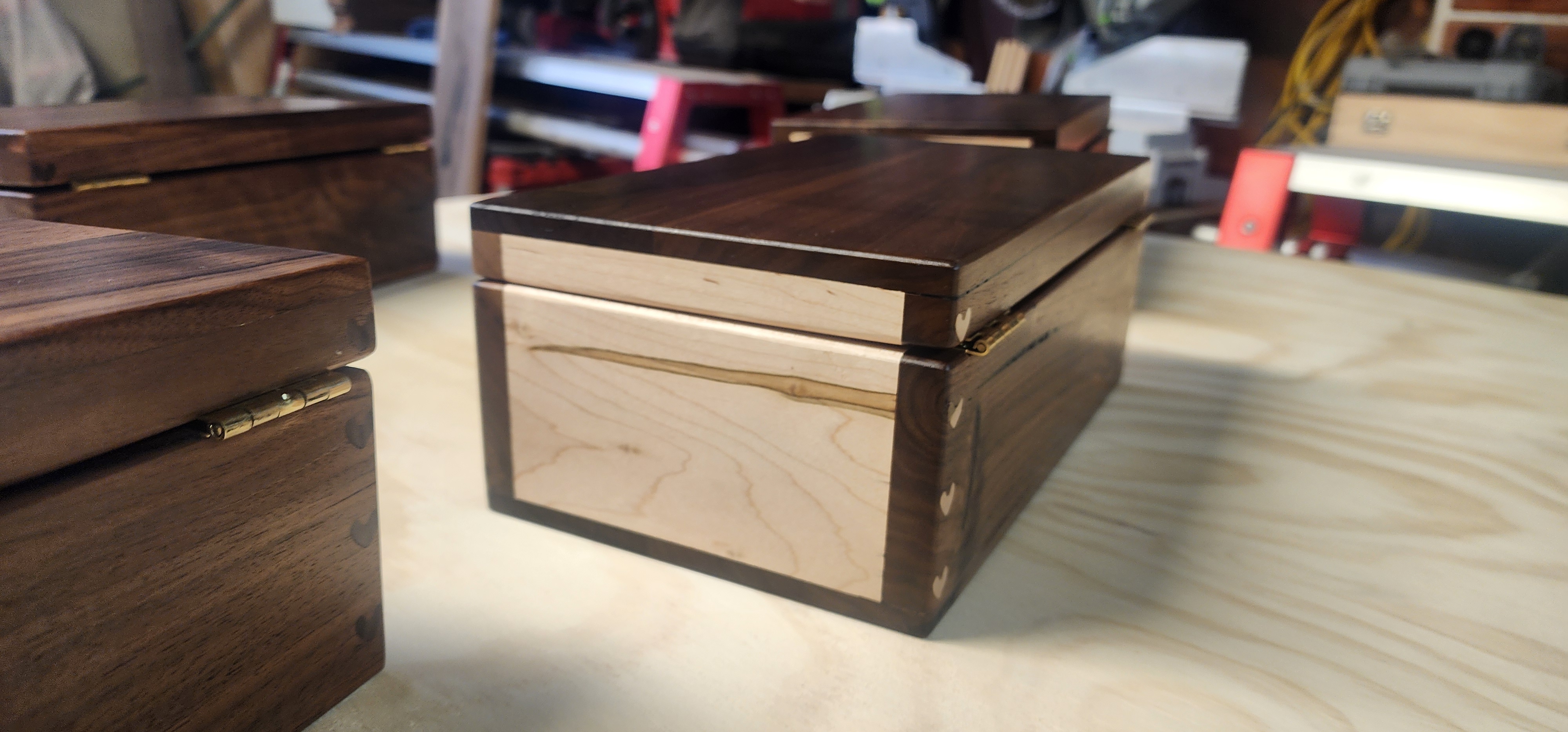 Handcrafted Wooden Keepsake Box