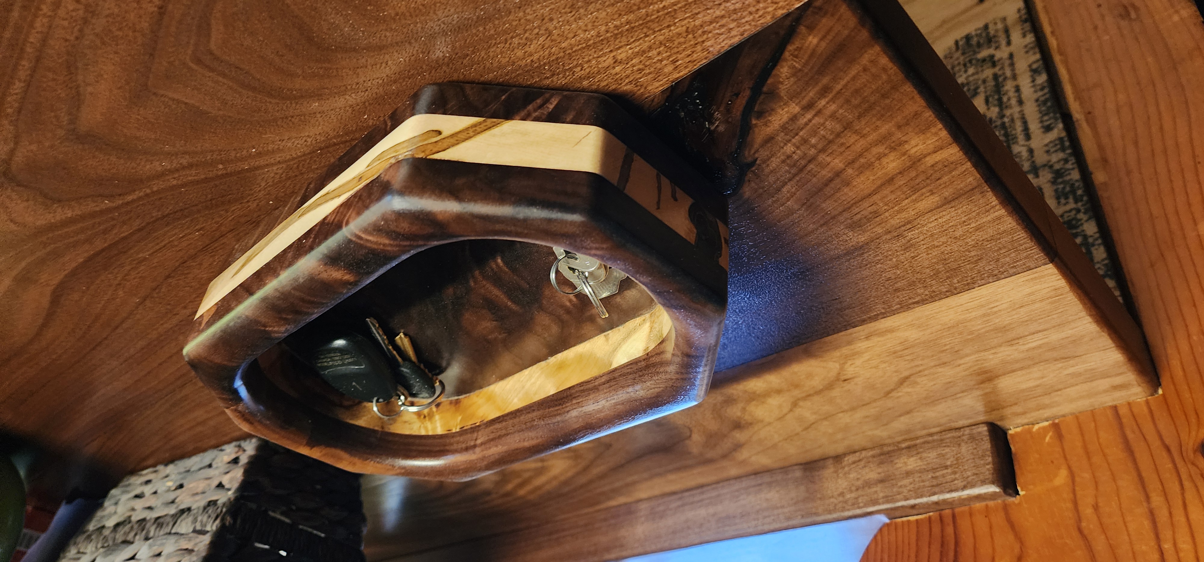 Handcrafted Wooden Valet Tray