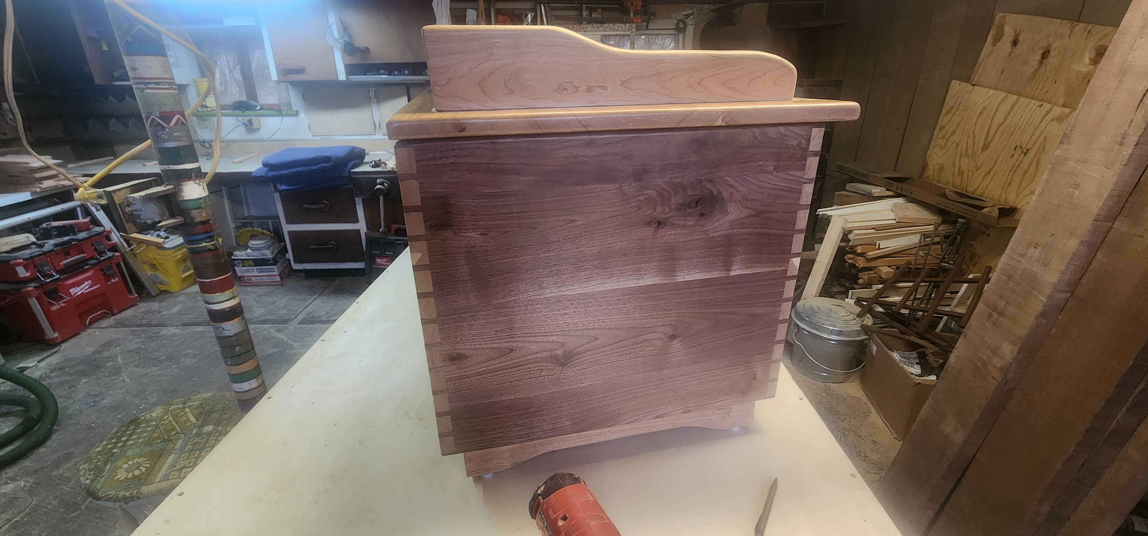 Handcrafted Wooden Chest