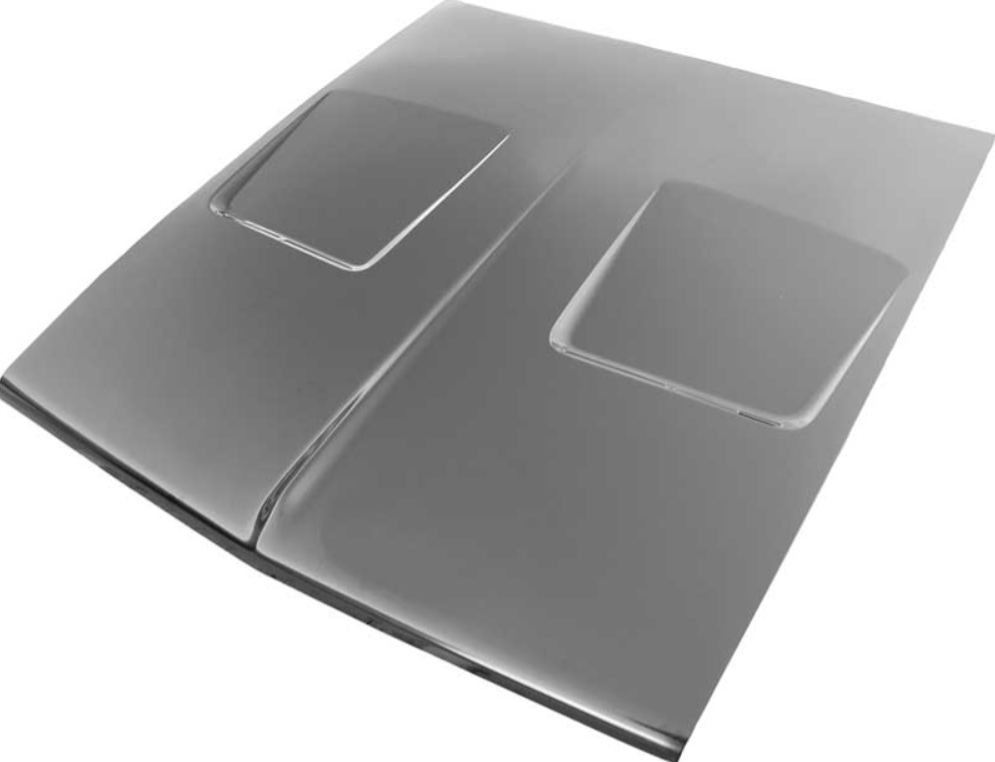 Cofre de Acero de Reproducción (Calibre OE) para Dodge Charger (Modelos 1968-1969)