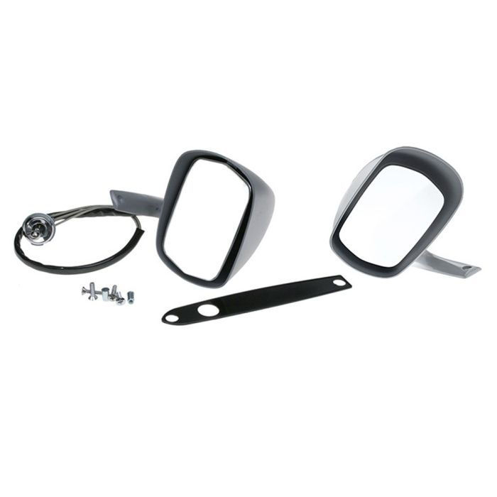 Espejos Estilo Racing para Mustang 1971-1973 – Lado Conductor (Remote) y Pasajero