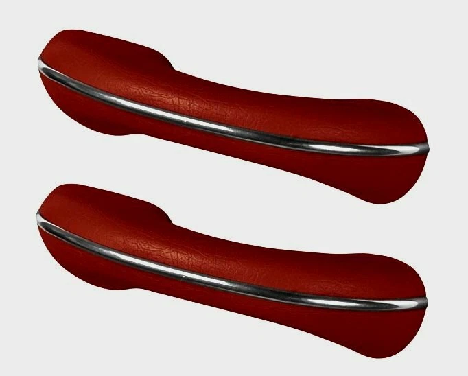 Par de Descansabrazos Clásicos (TMI) para VW Vocho y Karmann Ghia (1958-1967) - Fidelidad al Patrón Original