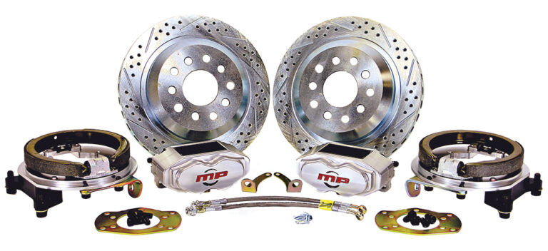 Kit de Conversión de Frenos de Disco Traseros Master Power Brakes Pro Driver Series (Mopar 8-3/4" & Dana 60)