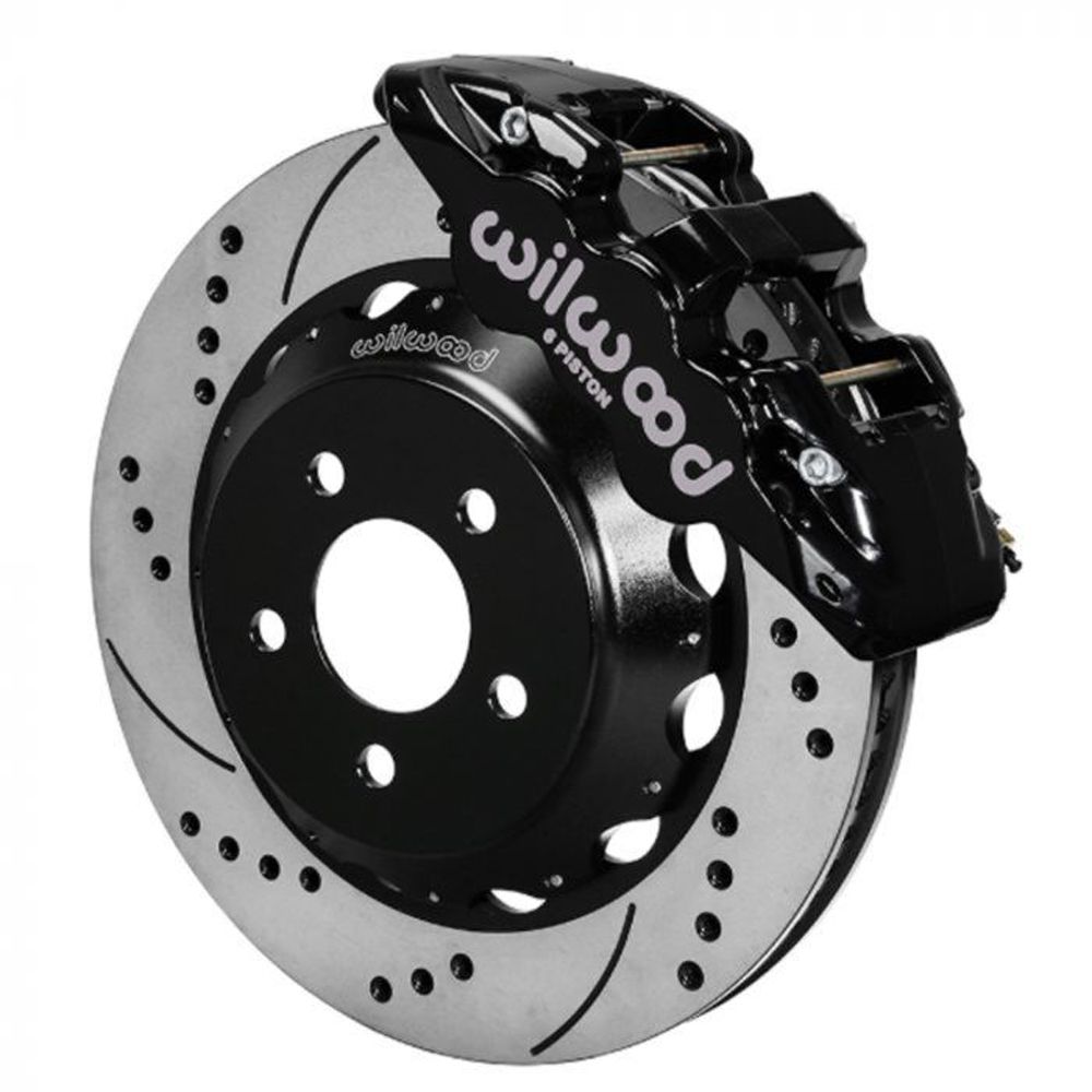 Kit de Frenos Grandes Wilwood Aero Taladrados y Ranurados (Delanteros y Traseros) — Mustang 2015-2023