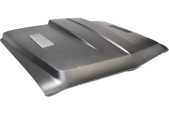 Cófre Tipo Cowl Induction con Aletas (Louvered) – Elevación de 2” – Estilo “Laid Back” – Compatible con Chevrolet y GMC 1969-1972