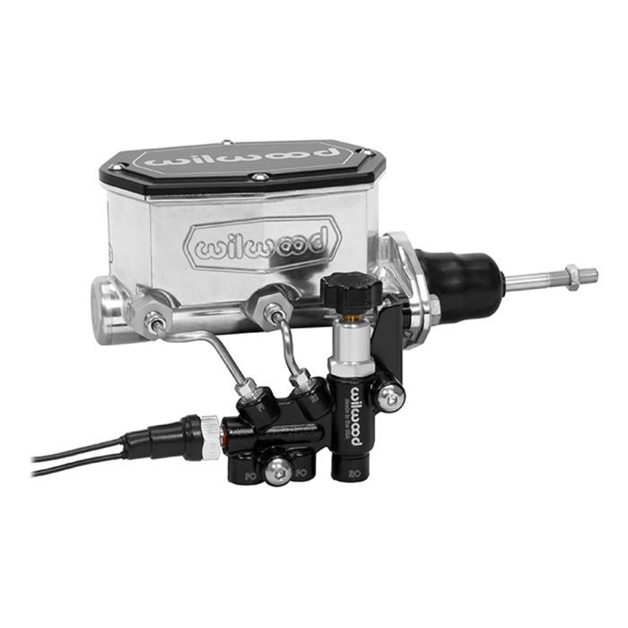Cilindro maestro Wilwood Pulido con válvula proporcionadora para Chevrolet C10 60-87