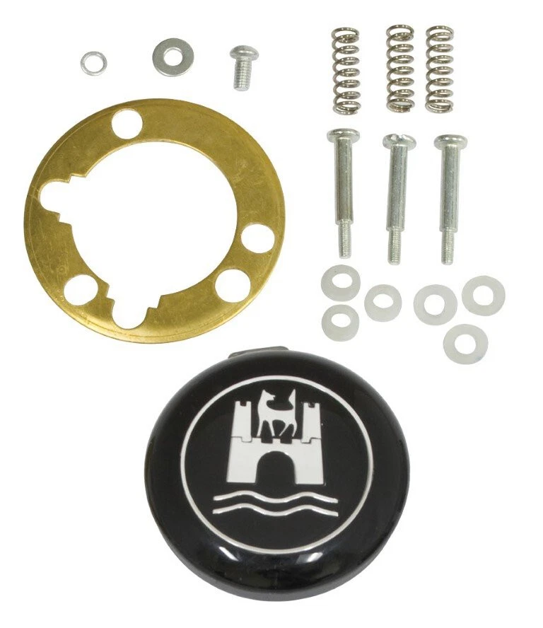 Kit de Volante Diseño Clásico 1966 - Color Marfil para VW Vocho, Karmann Ghia y Tipo 3 (62-71)