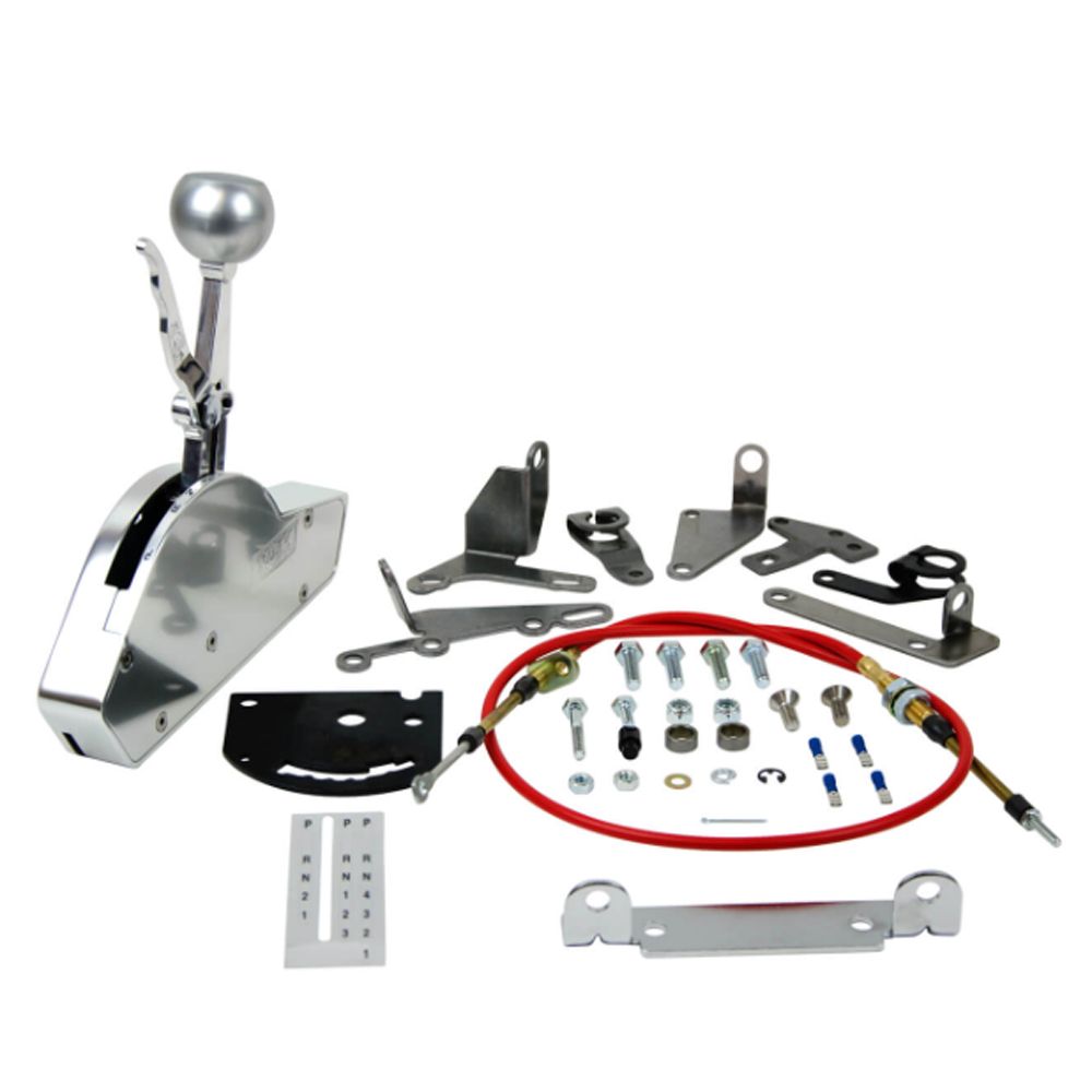 Palanca de cambios B&M Street Bandit Gated Shifter  para transmisiones automáticas de 3 y 4 velocidades. para Mustang 1965 - 1993