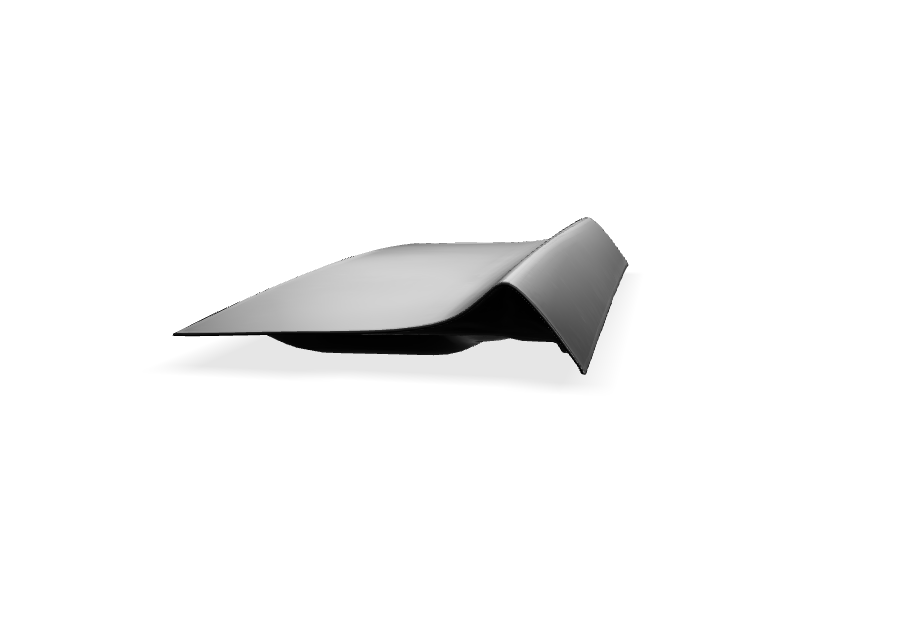 Tapa de Cajuela Metálica para Mustang 1969-1970 Fastback