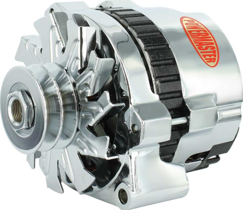 Alternador Upgrade de 140 Amperios (Cromo) para Mopar A, B y E-Body (1961-1976)