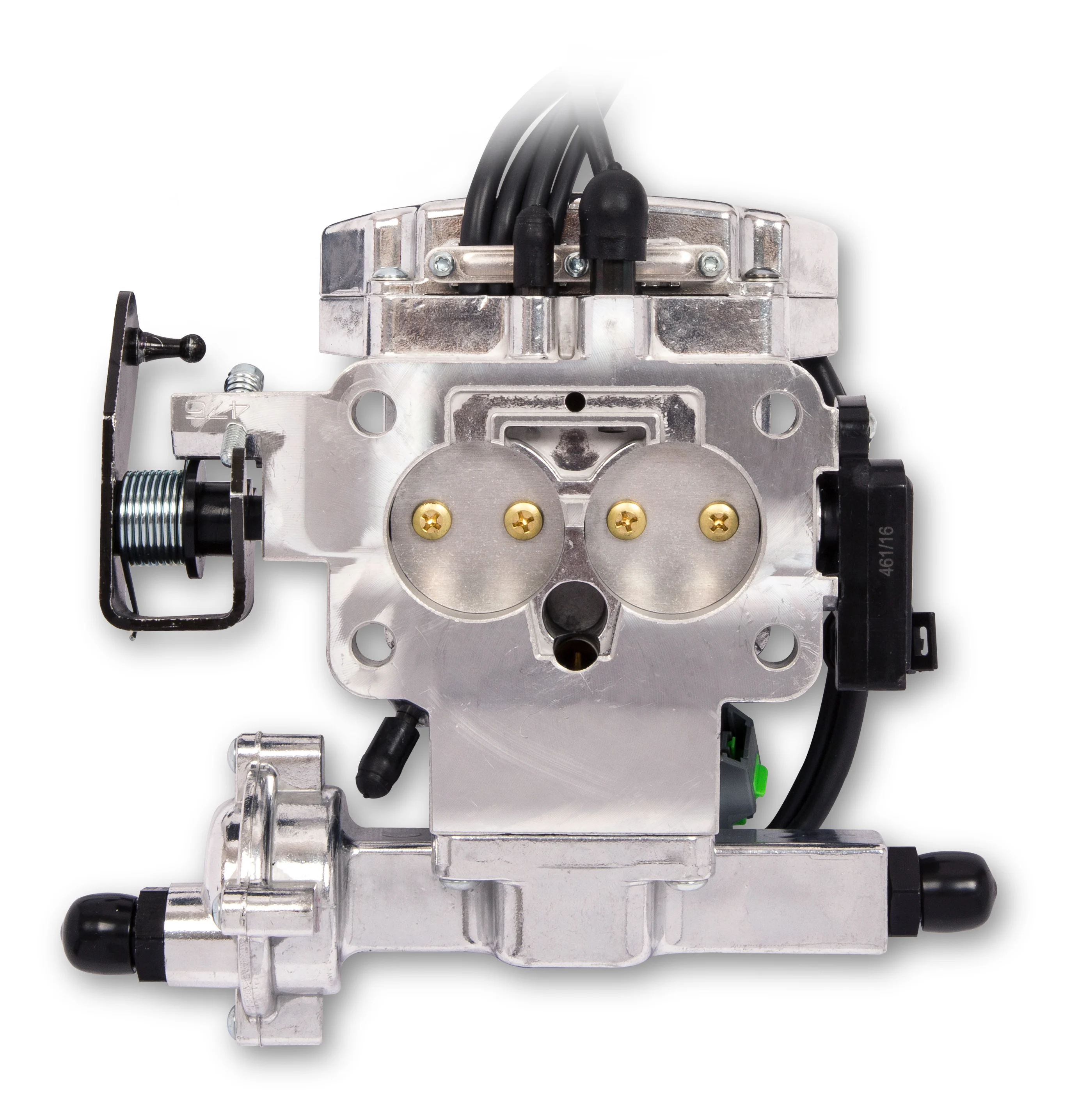 Kit Maestro EFI Holley Sniper BBD (Acabado Brillante) para Jeep CJ (1971-1986) con Motor 258 C.I.