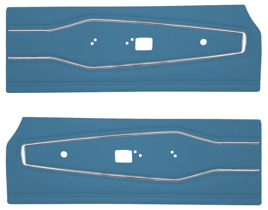 Paneles de Puerta Delanteros para Dodge Charger 1970 - Excelencia en Artesanía y Fidelidad al Diseño OE