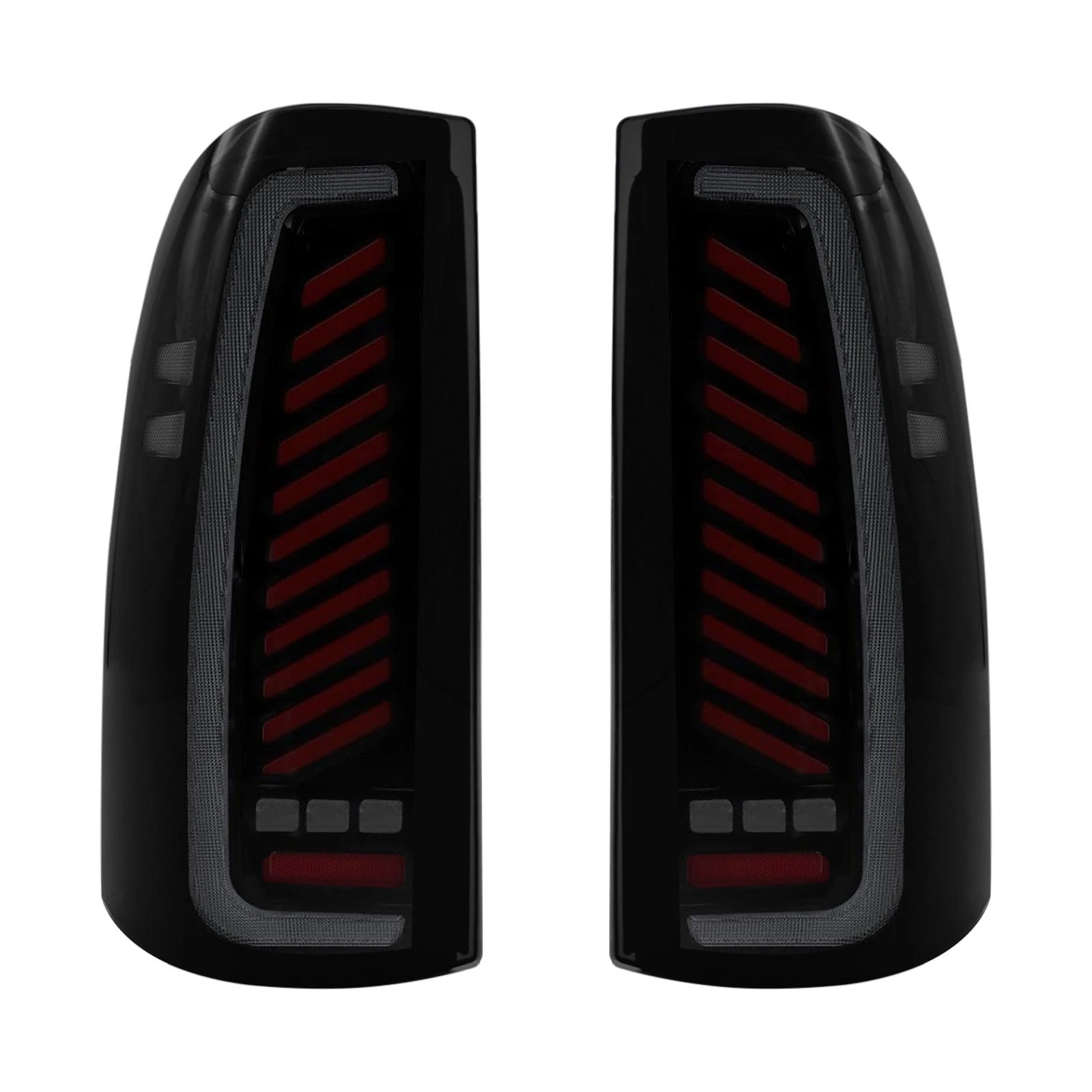 Juego de luces traseras LED ahumadas Para Chevrolet y GMC 99 - 02 – Máxima visibilidad y estilo moderno