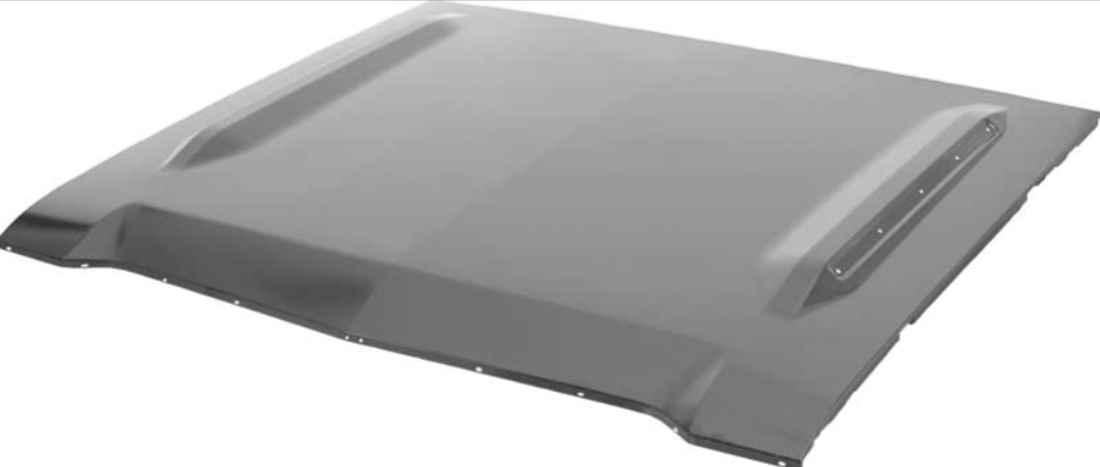 Cofre de Acero de Reproducción (Calibre OE) para Dodge Dart GT / GTS (1967-1969) - Instalación Bolt-On