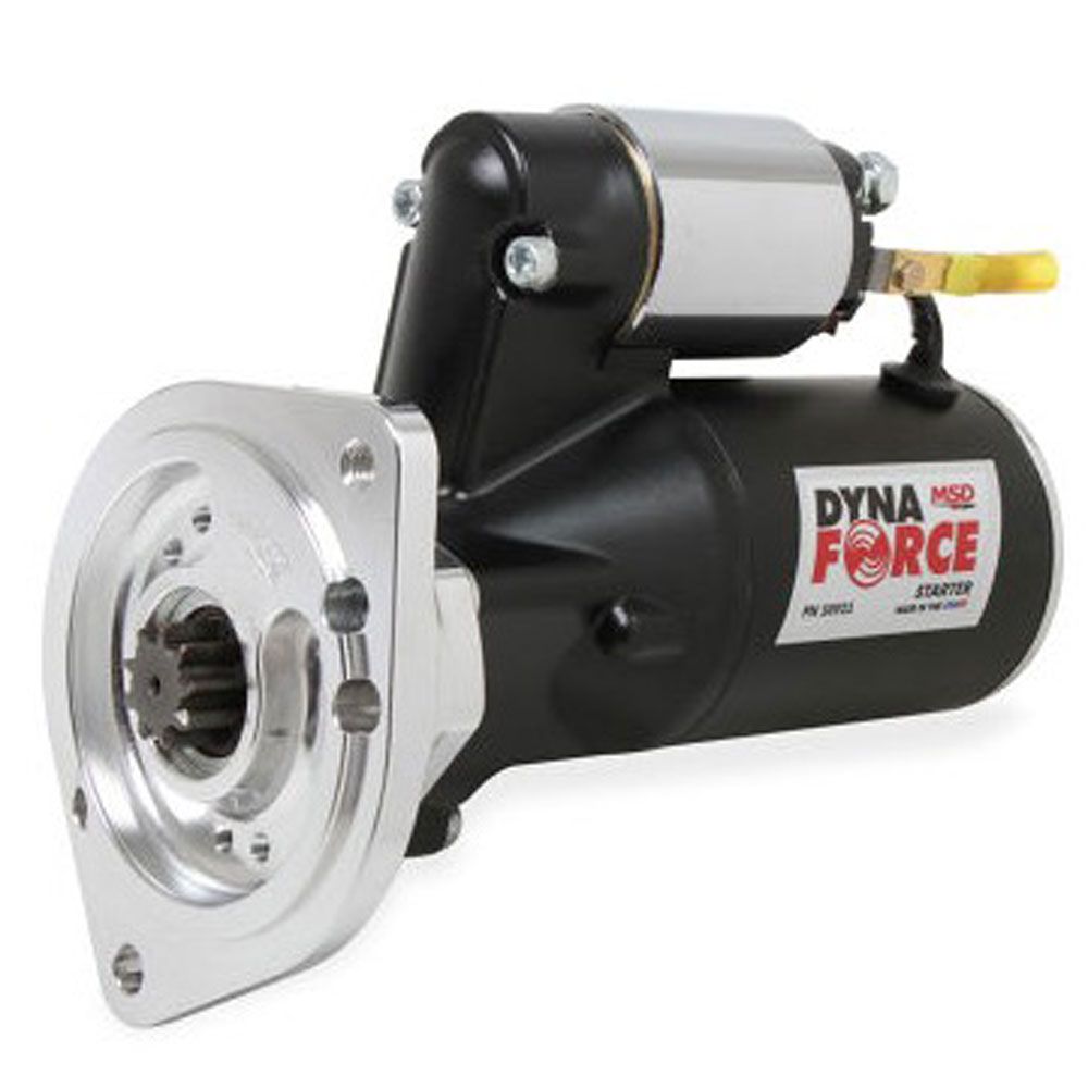 Marcha MSD Black DynaForce para Motores 351M, 400, 429 y 460 — Arranques Potentes para Motores de Alto Desempeño