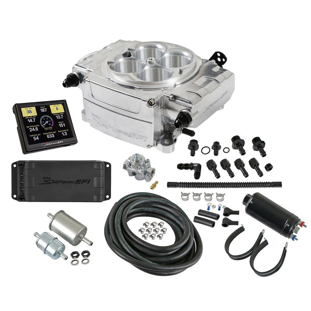 Sistema EFI Holley Sniper 2 con Cuerpo de Aceleración para Motores Small-Block Ford