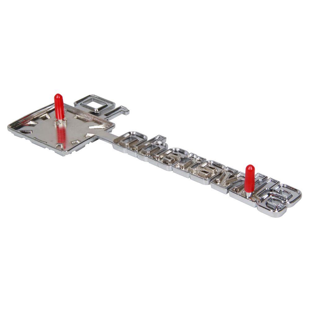 Par de Emblemas “Silverado” para Salpicaderas — Chevrolet C10 (1975-1980)